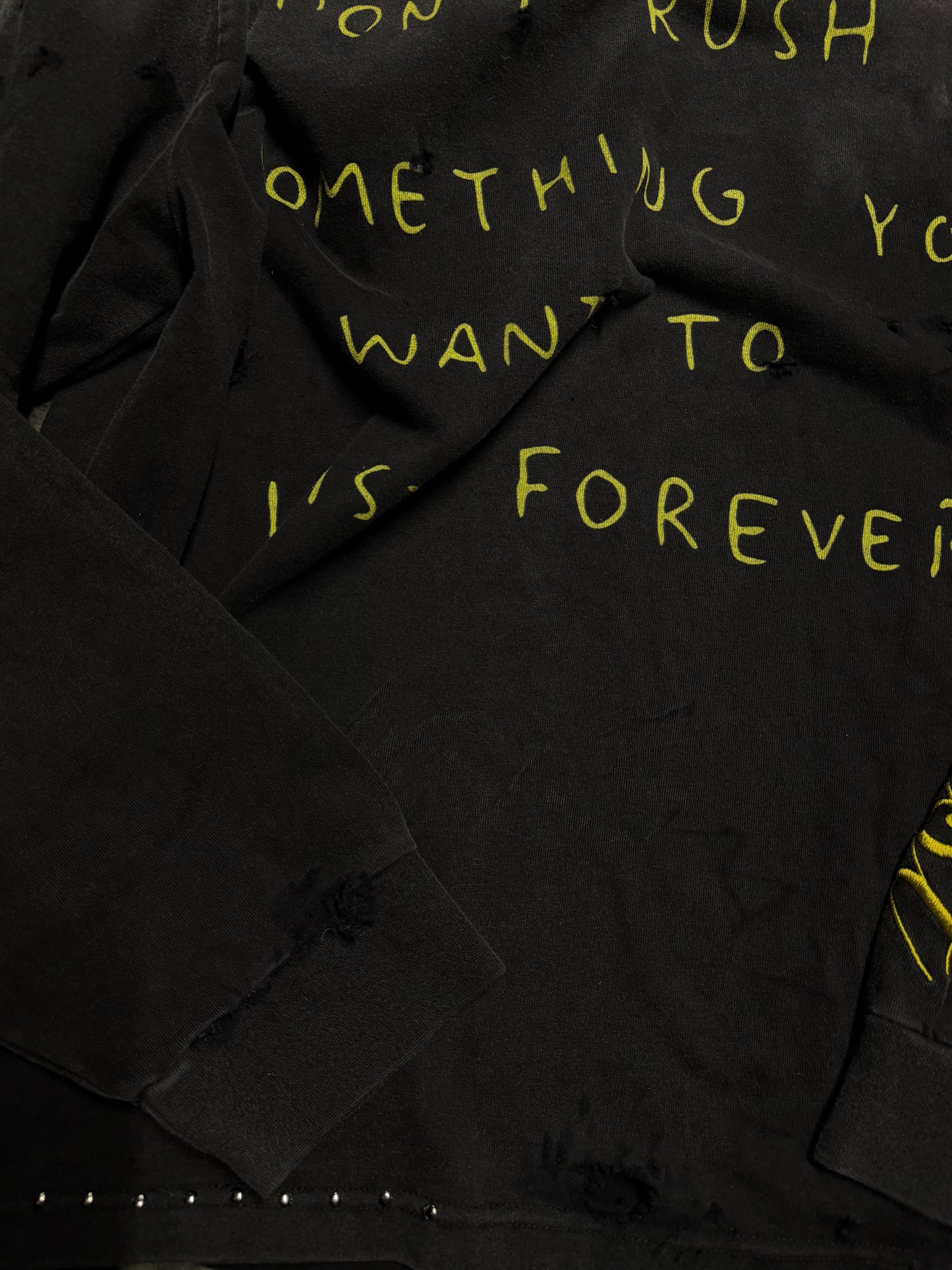 REWORKED AUG layered tee