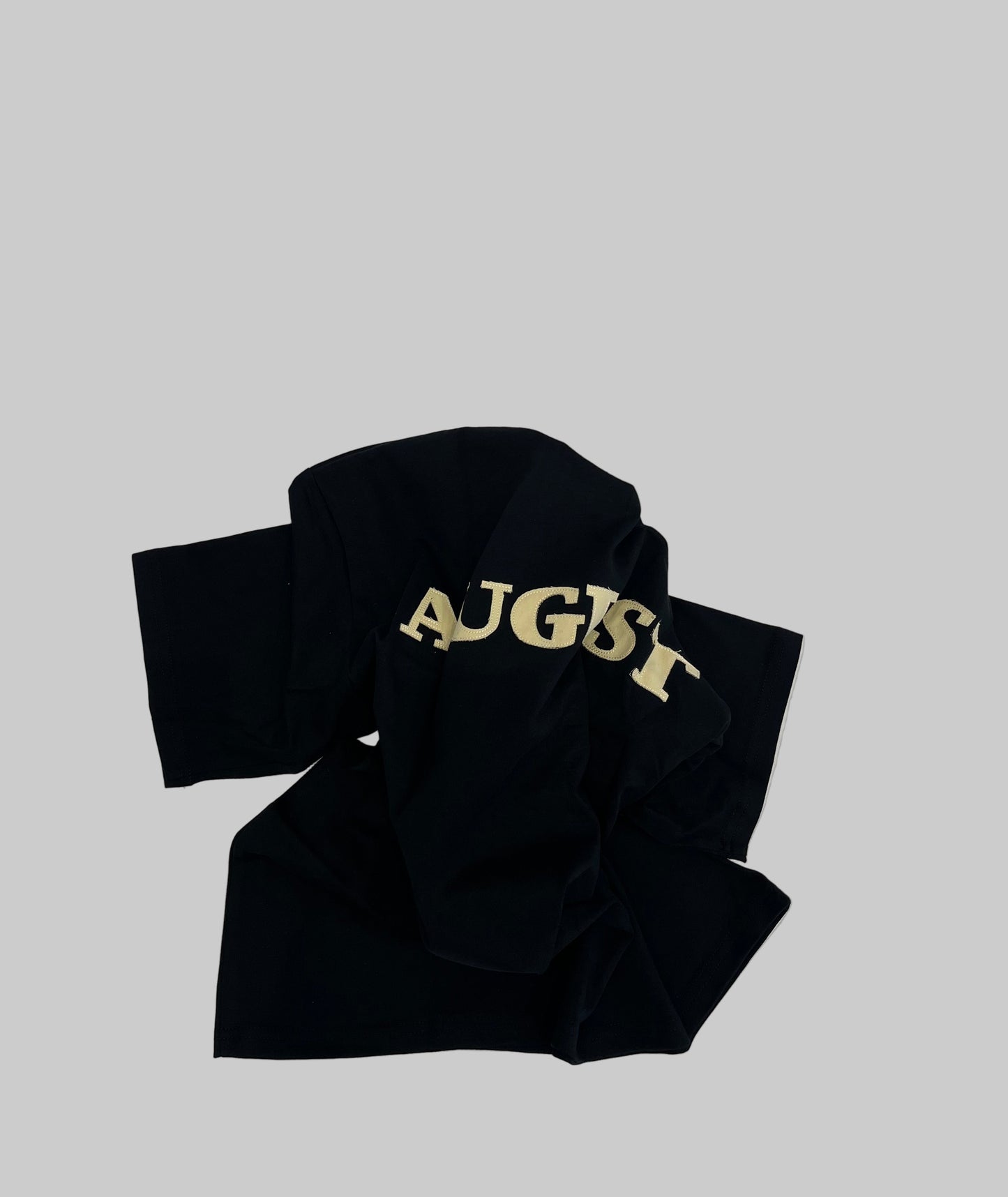 Signature Applique Tee (BLACK)