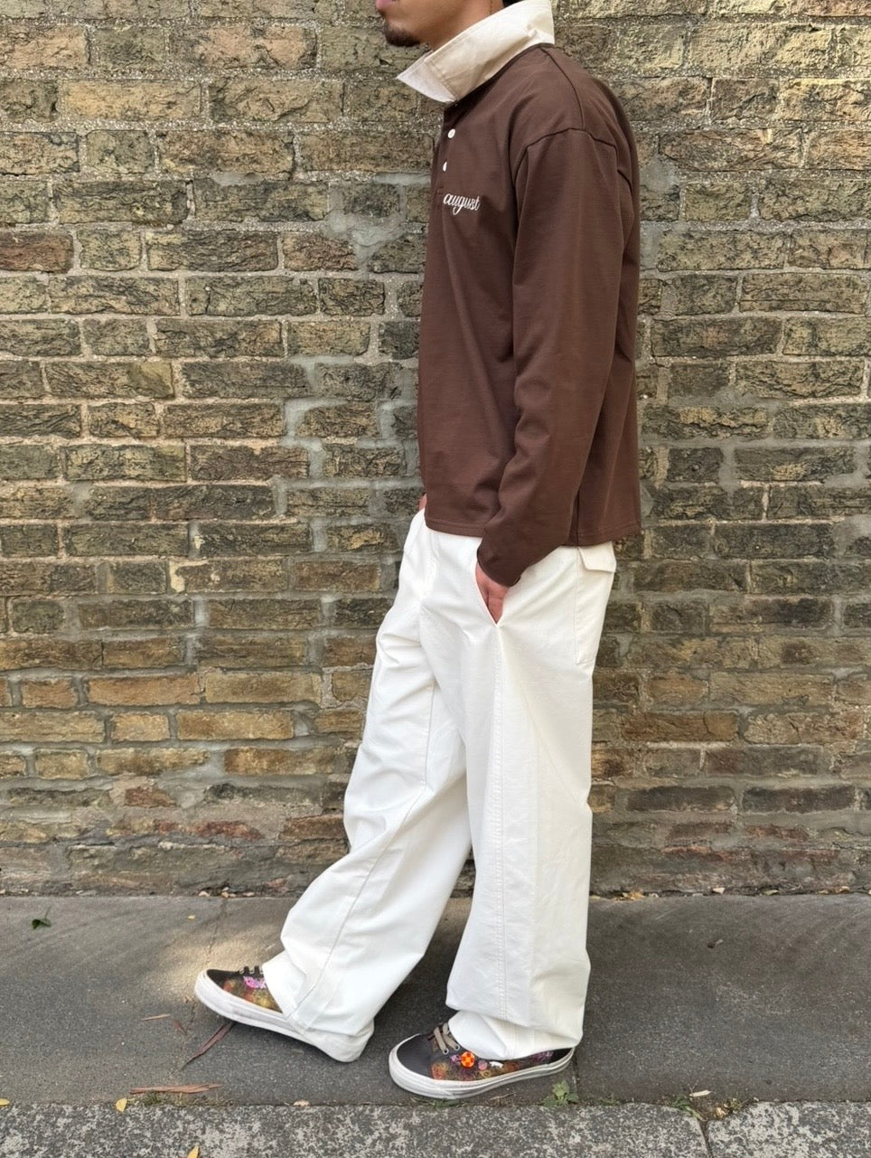 Raw cut & collar Tee
