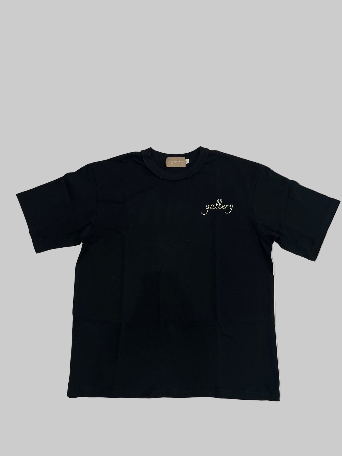 Signature Applique Tee (BLACK)