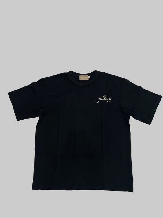 Signature Applique Tee (BLACK)