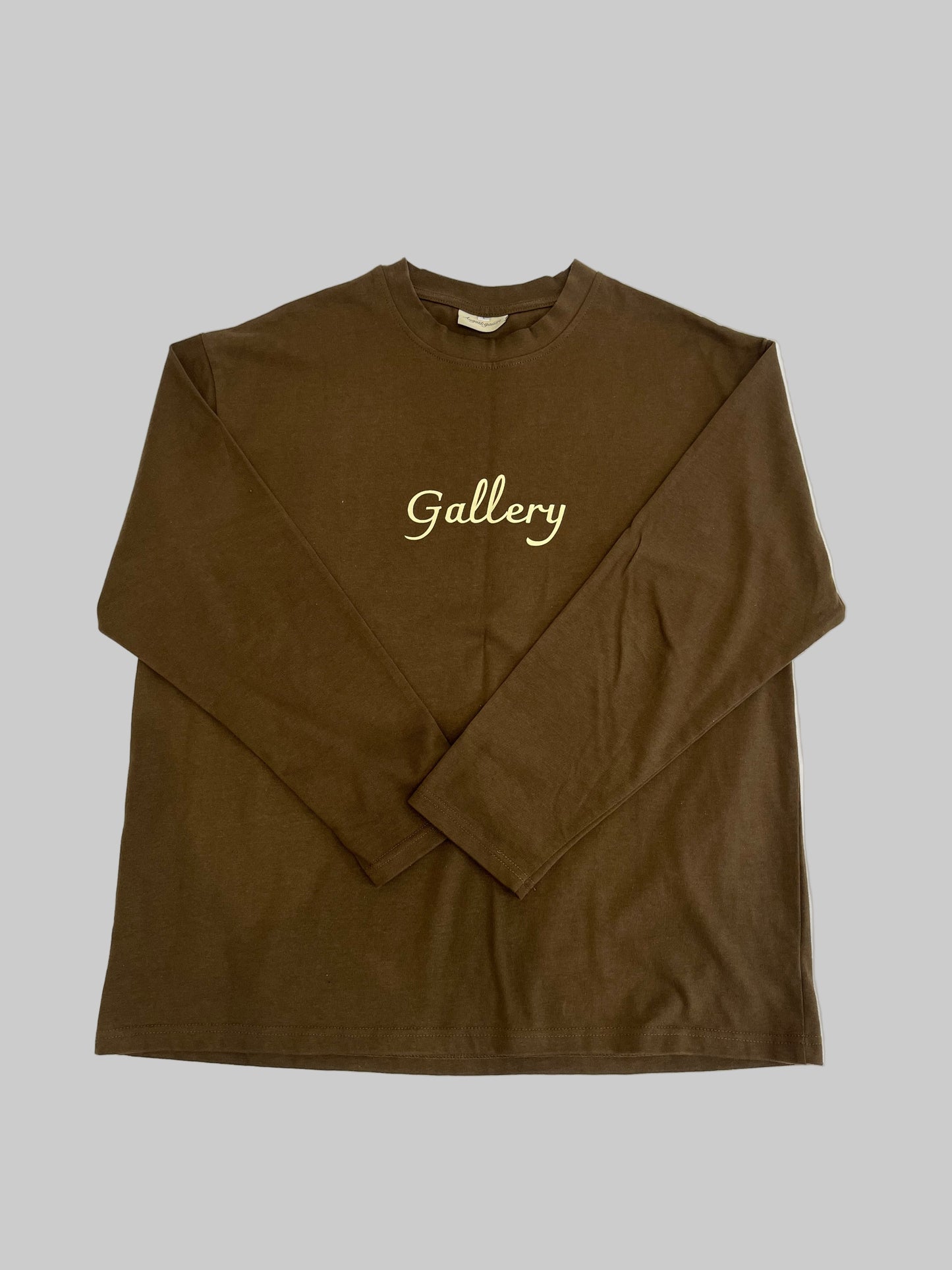 Military Brown Alphabet Tee