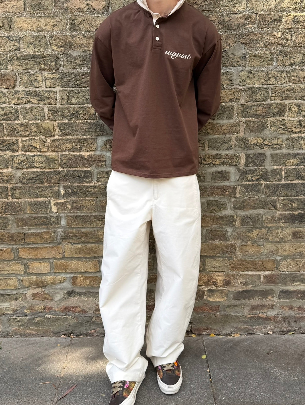 Raw cut & collar Tee
