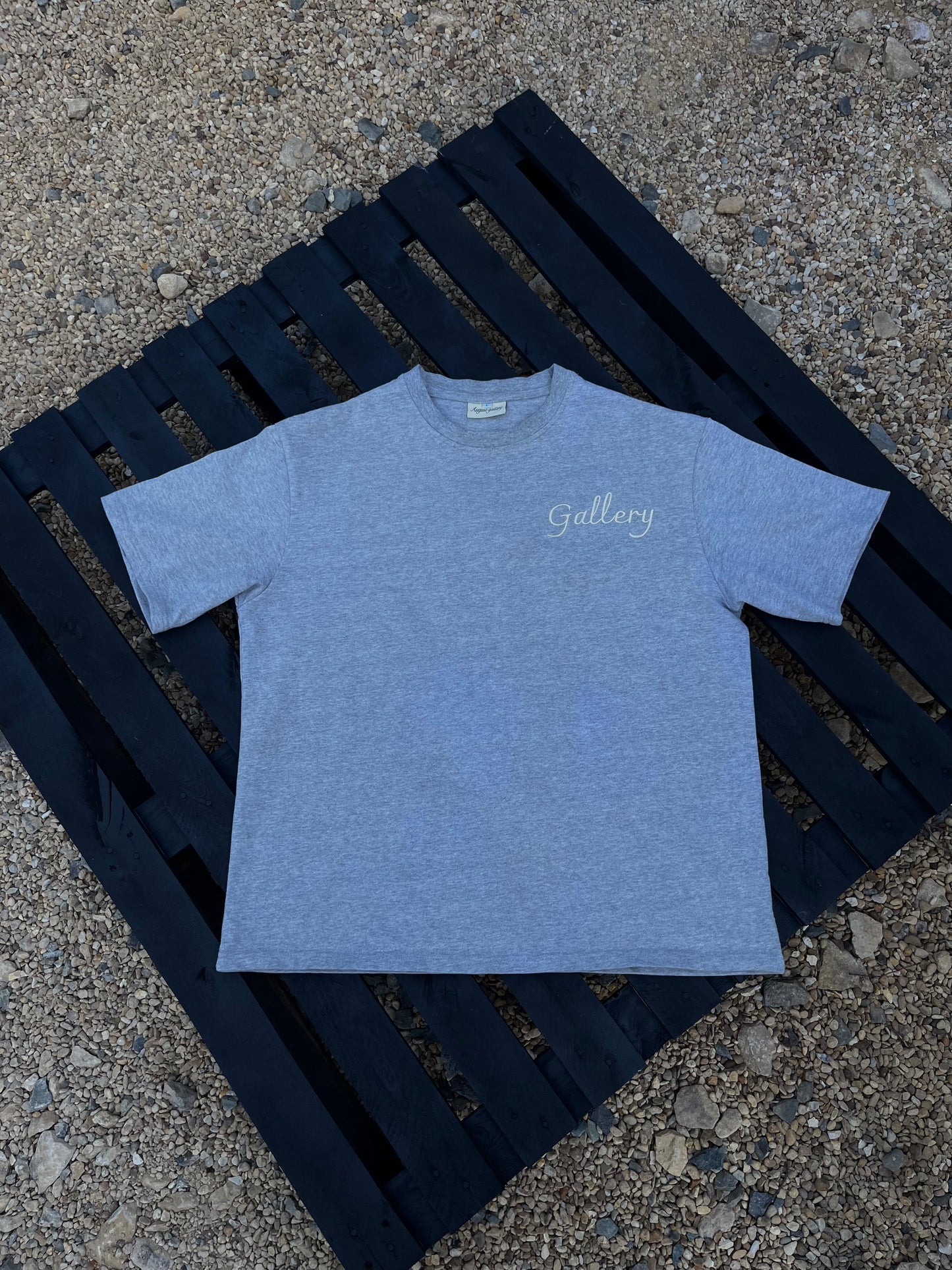 Signature Applique Tee (GREY)